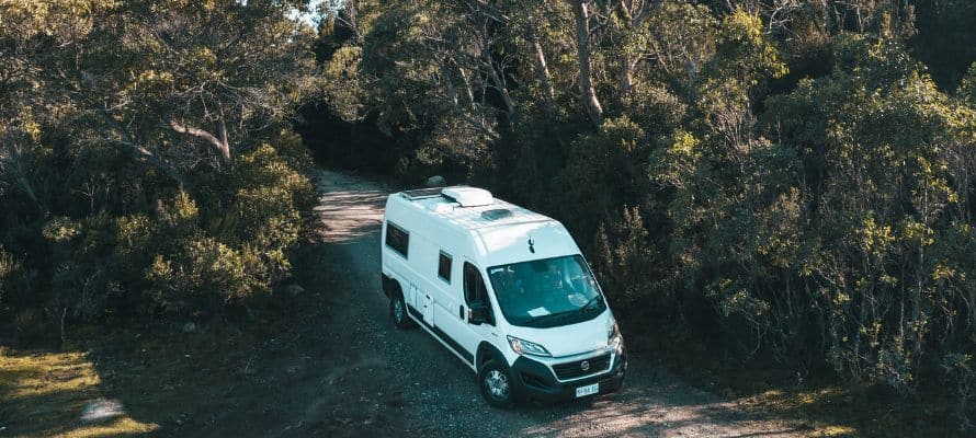 The base of our 2 berth